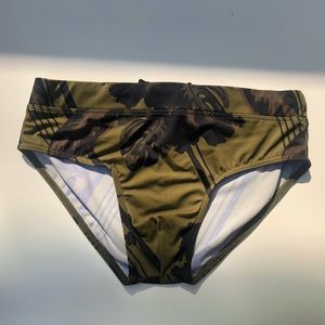 Charlie MZ square cut swim brief